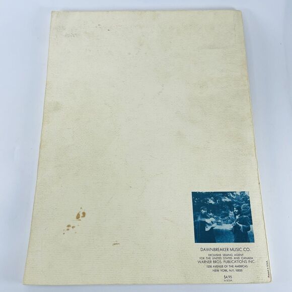 VTG Seals & Crofts Summer Breeze Songbook Sheet Music Piano Vocal Guitar Hits - Picture 4 of 8